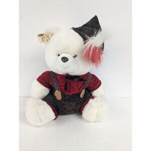 Vintage Bav Arian Jingle Bear Limited Edition 1991 Stuffed Animal 15"